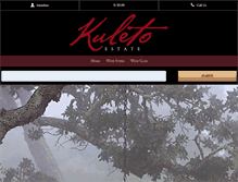 Tablet Screenshot of kuletoestate.com